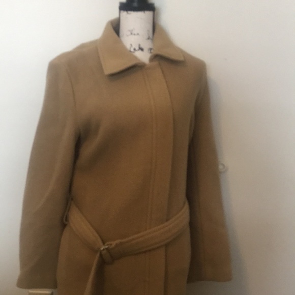 J. Crew Jackets & Coats J Crew Tan Wool Trench Jacket Poshmark